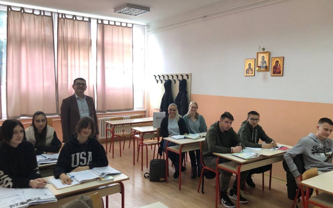 Einwöchiges Lehrerinnenpraktikum in Doboj, Bosnien 
