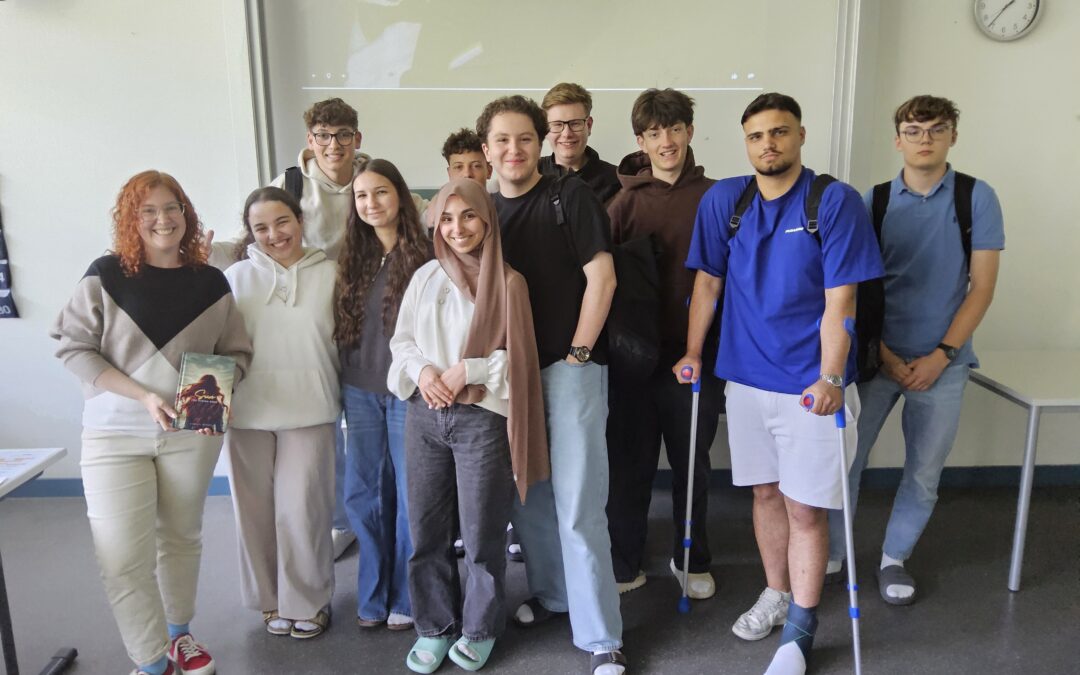 Visit by Author Carla E. Basset – Workshop on AI – 3AK