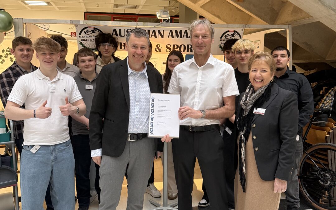 Finanzamt Schwaz zu Besuch in der Übungsfirma
